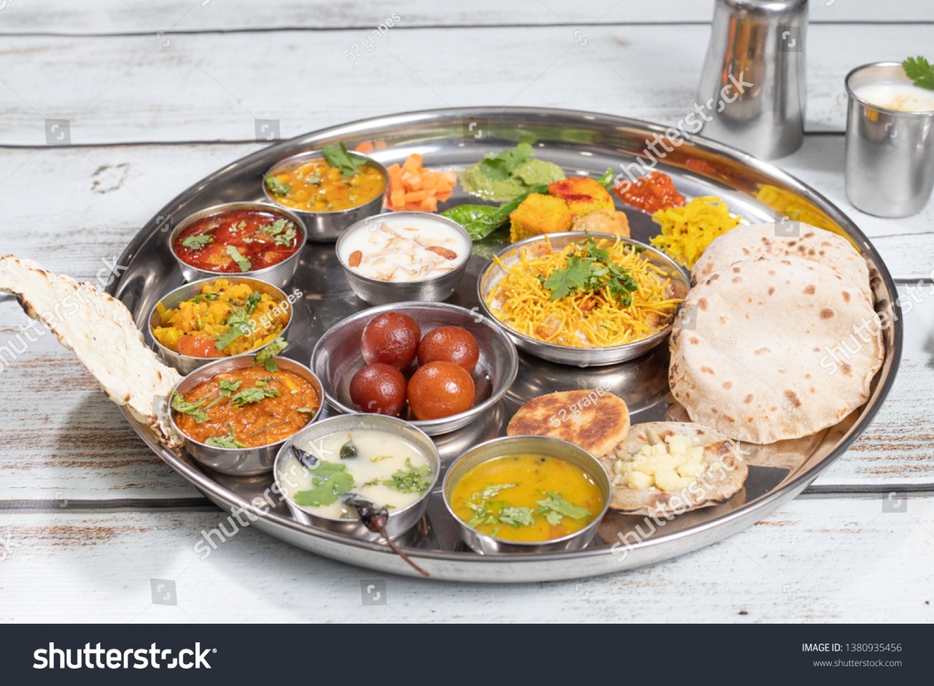 Restaurant Order: Gujarati Thali